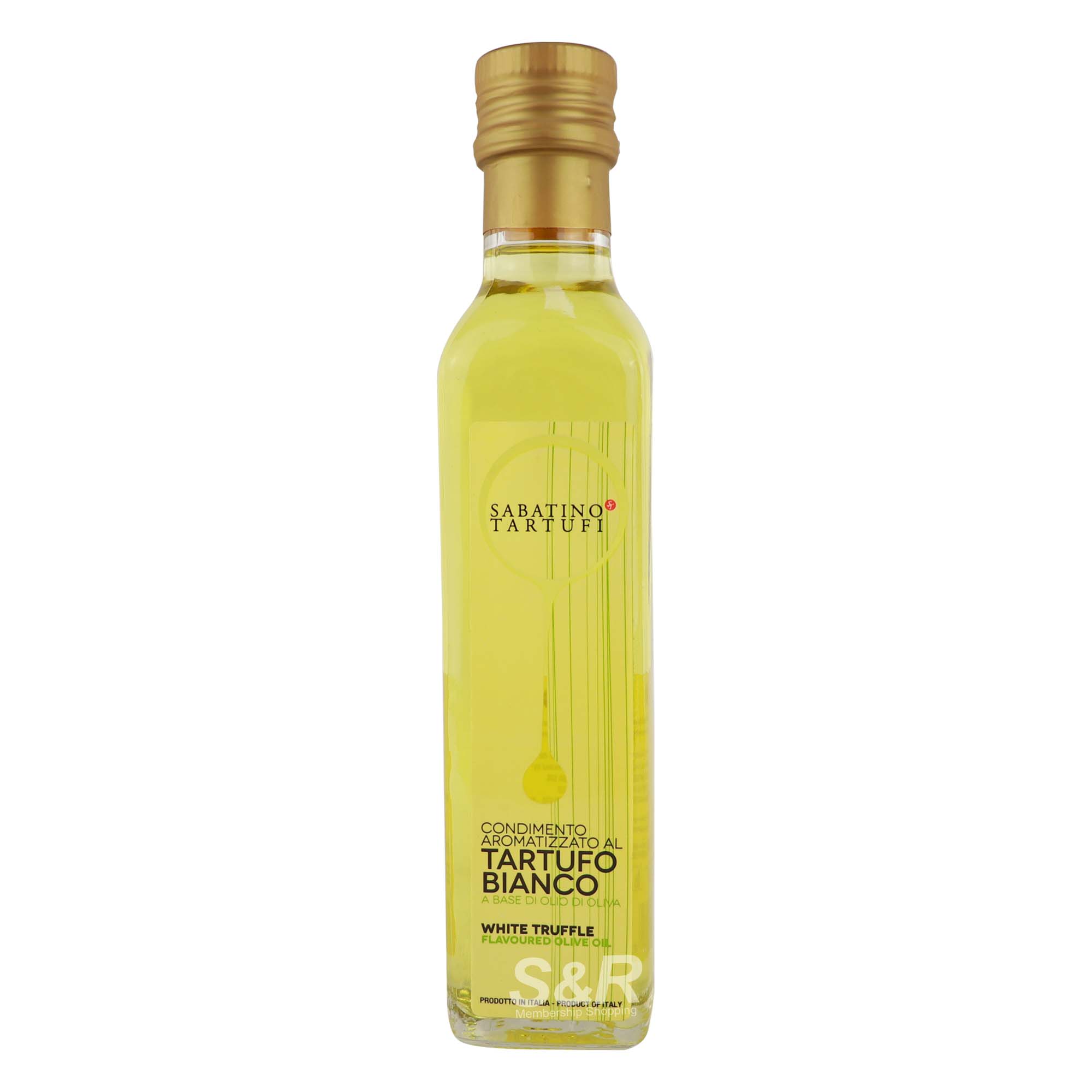 Sabatino Tartufi White Truffle Flavored Olive Oil 250mL Sabatino Tartufi White Truffle Flavored Olive Oil 250mL